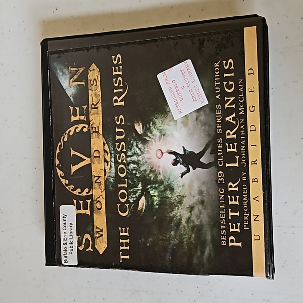 Seven Wonders Book 1 -The Colossus Rises by Peter Lerangis